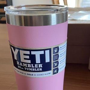 Yeti Original Pink 7” Rambler 20oz new